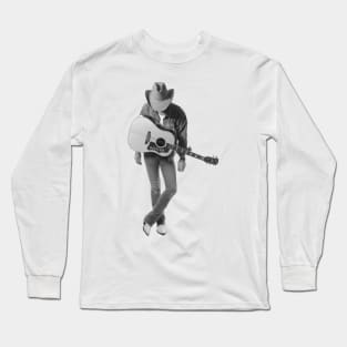 Dwight Yoakam // Retro Design Long Sleeve T-Shirt